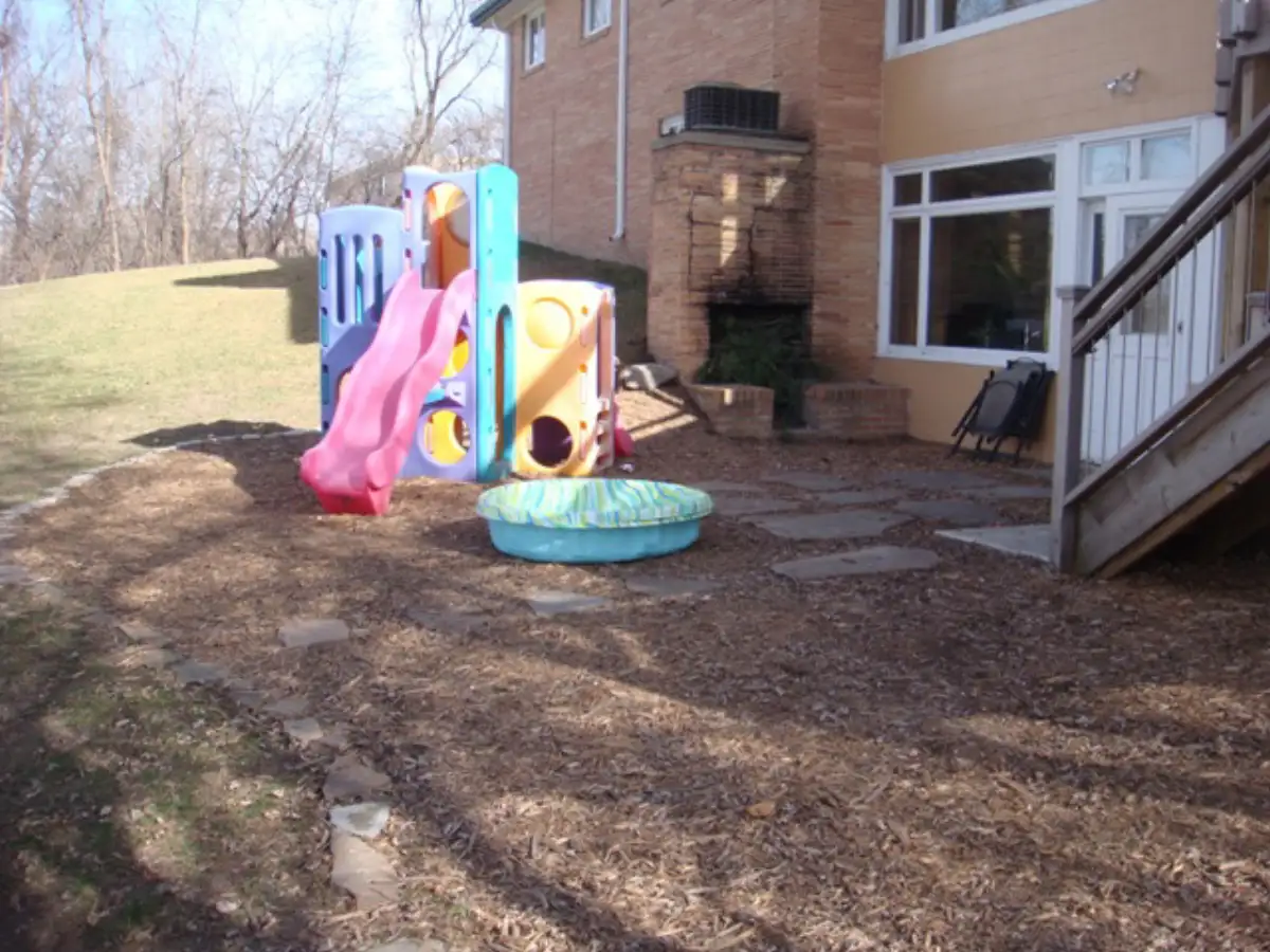 Before: Wayzata backyard