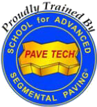 PaveTech trained contractor