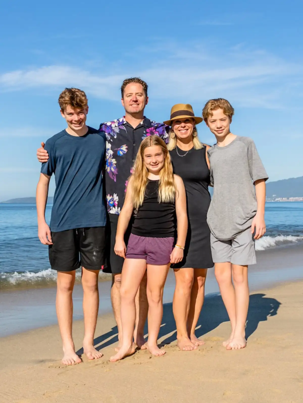 Charlie Kraemer and his family in Shorewood, Minnesota
