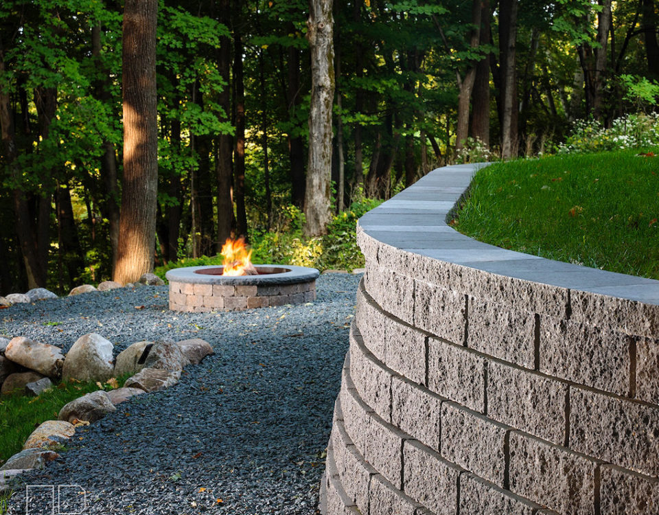 retaining wall installation shorewood mn